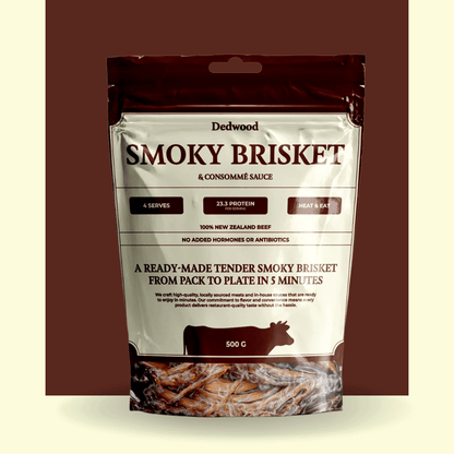 Smoky Brisket Vacuum Pack – Ready-to-Eat - Dedwood.