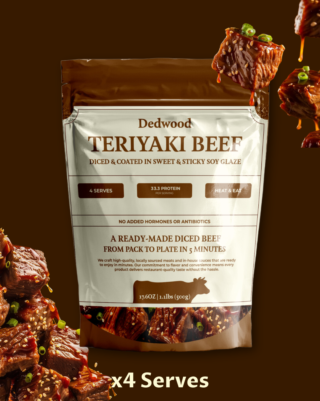 DICED TERIYAKI BEEF