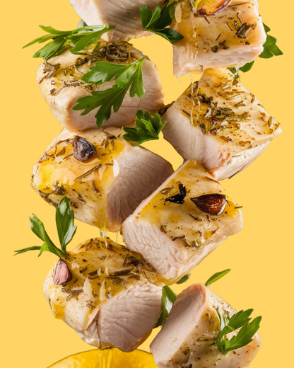 DICED LEMON GARLIC CHICKEN BREAST